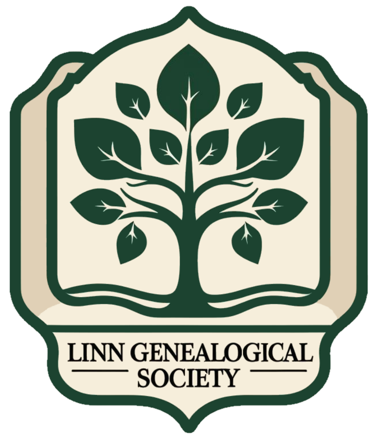 Linn Genealogical Society logo